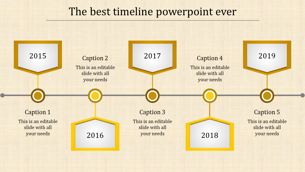  Captivating Business Timeline PowerPoint Template